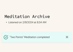 Meditation