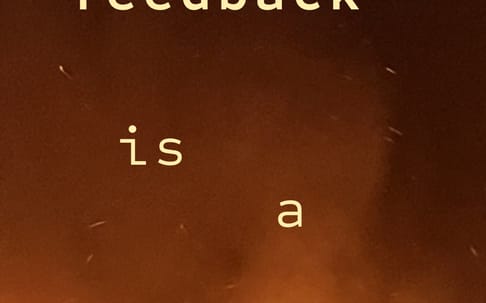 Feedback is a crisis 1